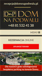 Mobile Screenshot of domnapodwalu.pl